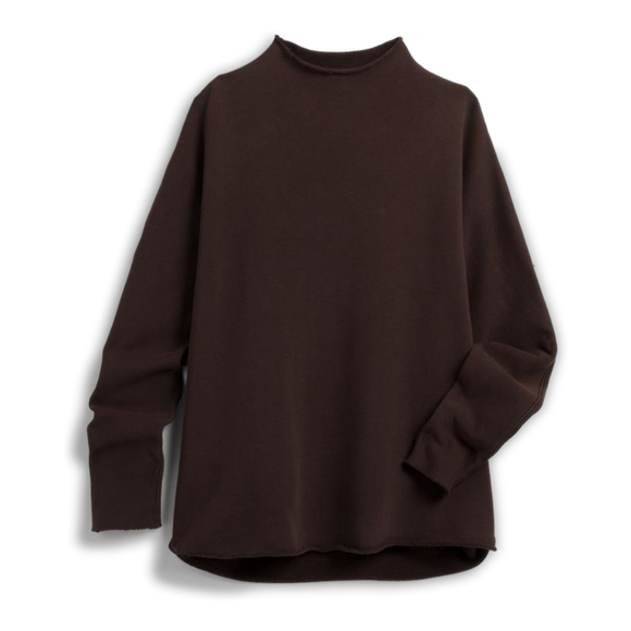 Frank & Eileen Effie Capelet | Funnel Neck Triple Fleece Lounge Top NWT S - Picture 6 of 10